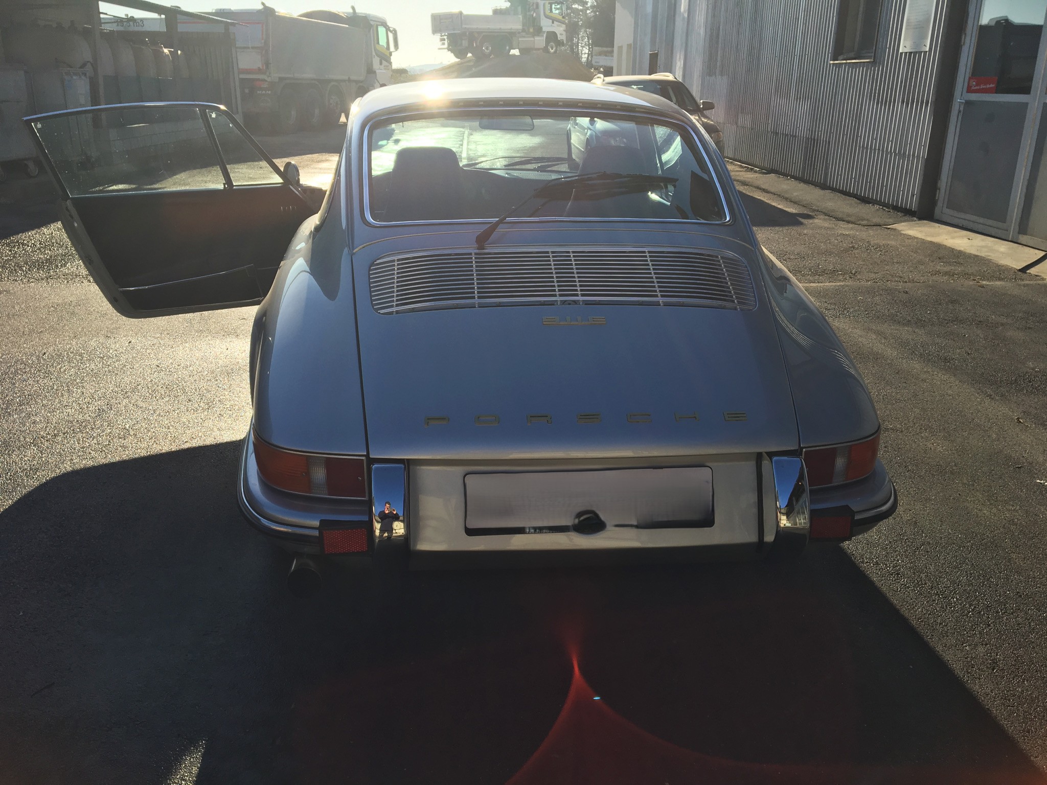 Porsche hinten ohne nu